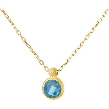 Náhrdelník Zlatý náhrdelník se zirkonem - AP527-8098