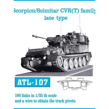 Plastikový model 1/35 ATL-107 Scorpion/Scimitar CVR (T) family late type - Friul Model