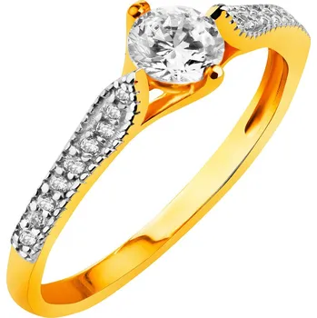 Prsten Zlatý prsten se zirkony - P-925.01
