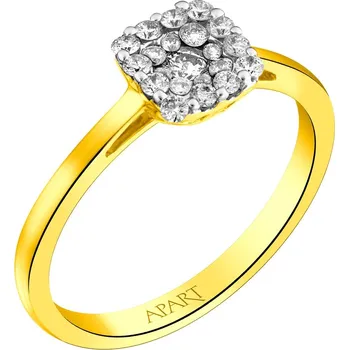 Prsten Zlatý prsten s brilianty - 0,26 ct - ryzost 585 - 194.196