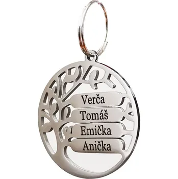 Přívěsek Přívěšek strom života stříbrný s gravírováním