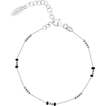 Náramek Stříbrný náramek se smaltem - kuličky - AP537-2051