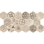 Equipe HEXATILE CEMENT dlažba Garden Sand 17,5x20 (EQ-10D) (0,714m2)