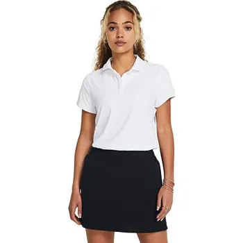 Dámské polotričko Under Armour Iso-Chill SS Polo velikost L bright white