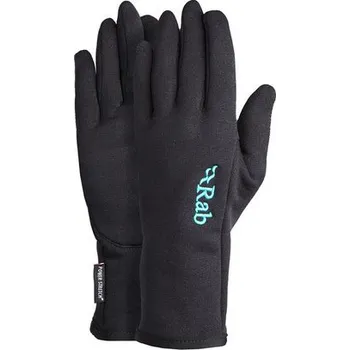 Rukavice Rab Womens Power Stretch Pro Glove, black - dámské rukavice M