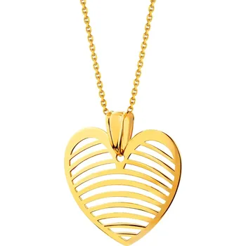 Přívěsek Zlatý přívěsek - srdce - AP535-6220