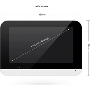 Centrální jednotka pro chytrou domácnost Tuya Smart Wifi monitor PST-DB10