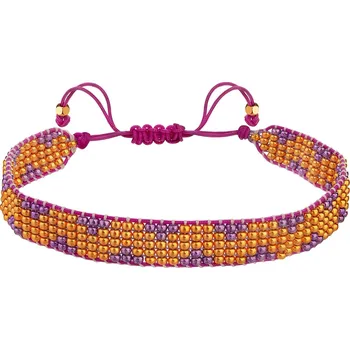 Náramek Náramek s prvky ze žlutého zlata a korálky - AP536-5133