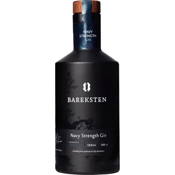 Gin Bareksten Navy Strength Gin 58% 0,7l