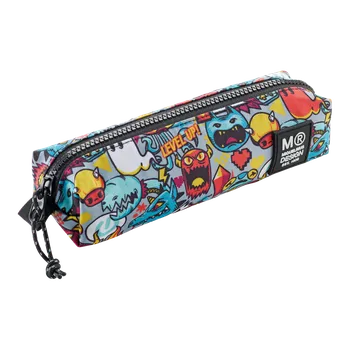 Penál Miquelrius penál Level up, 1 kapsa, rPET, mix barev