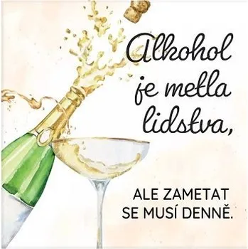 Dekorativní magnet ALBI Magnetka - Alkohol