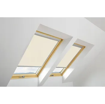 Okno FAKRO CZECH Roleta ARP I Fakro 66 x 140 cm zastiňovací na střešní okno světle béžová