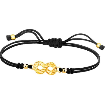 Náramek Náramek s prvky ze žlutého zlata - nekonečno - AP530-3797