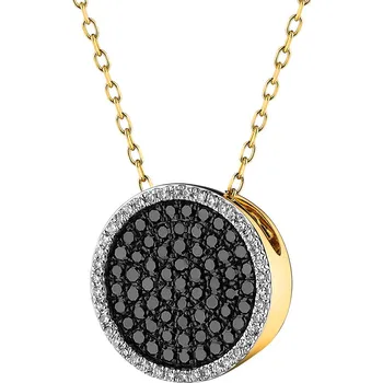 Náhrdelník Zlatý náhrdelník s diamanty - 0,32 ct - ryzost 585 - 214.193