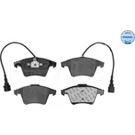 Sada brzdových destiček, vždy 4 kusy v sadě MEYLE 025 237 4919/W