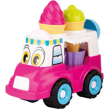 Hračka na písek Androni Happy Truck zmrzlinářský vůz Androni - růžová
