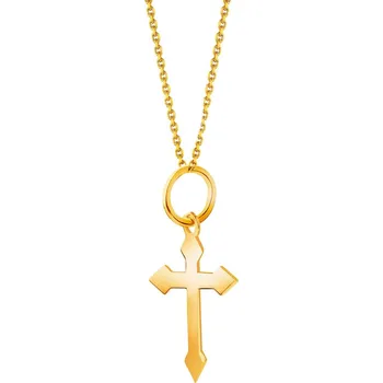 Přívěsek Zlatý přívěsek - kříž - AP533-5134