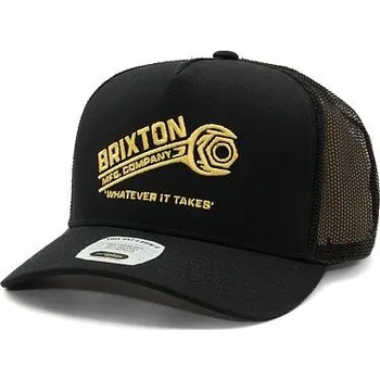Kšiltovka Kšiltovka Brixton Wrench C Np MP Trucker Hat - Black/Black