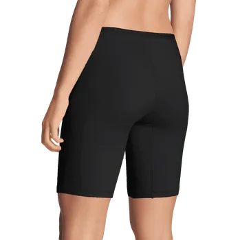 Kalhotky FINE WOMAN Dámské dlouhé bavlněné boxerky bez krajky 701-1K Barva/Velikost: černá / M/L