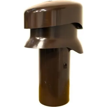 Střecha Větrák krátký HPI VENDUCT pro prostup 100 mm hnědý