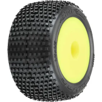 RC model Pro-Line kolo 1:18, pneu Hole Shot, disk H8 žlutý (2) (Losi Mini-T) - PRO1017712