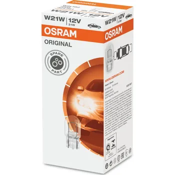 Žárovka Osram W21W, Original 7505