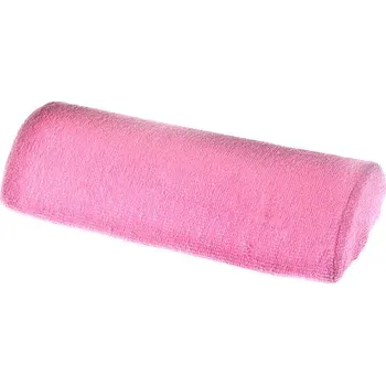 Podložka manikurní válec froté Růžová