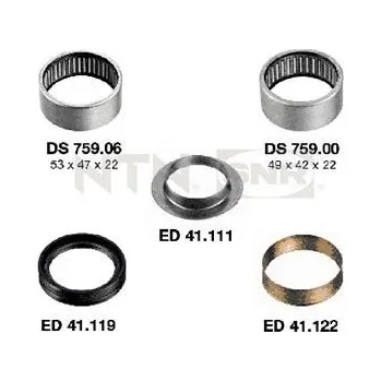 Zavěšení, tělo nápravy SNR KS559.00