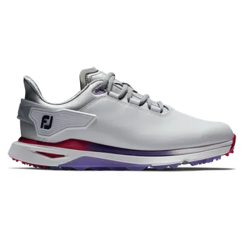 Golfová obuv FootJoy W boty Pro SLX - bílo fialové: Dámské Eu36,5