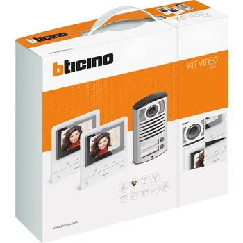 Domovní zvonek Sada BTICINO 2XCL100VIDEO BAS+L2000 364622