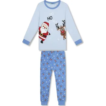 Chlapecké pyžamo Vánoční pyžamo Kugo vel. 98 modrá