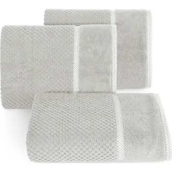 FROTÉ RUČNÍK CALEB2 70X140 CM STŘÍBRNÁ