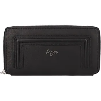 Peněženka Lagen exkluzivní kožená peněženka černá BLC/5591/922 black