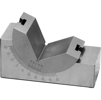 rýsovací prkno Prizmatické měřidlo úhlu 0-60° 102x46x49 mm format