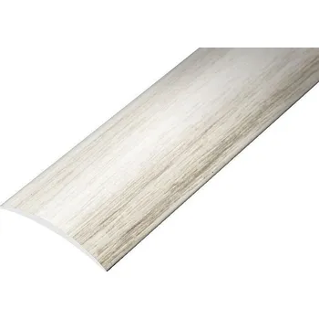 Podlahová lišta ACARA AP4 Přechodová lišta samolepící DUB BĚLENÝ, 30 mm/2,7m