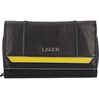 Peněženka dámská peněženka kožená BLC 5797 ČERNÁ BLK