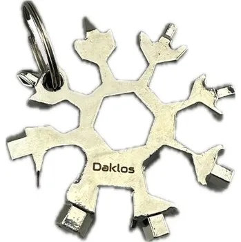 Šroubovák Hvězdička 18 v 1, šestihranné klíče, očkové klíče, křížový šroubovák, plochý šroubovák, otvírák na láhve, řezačka