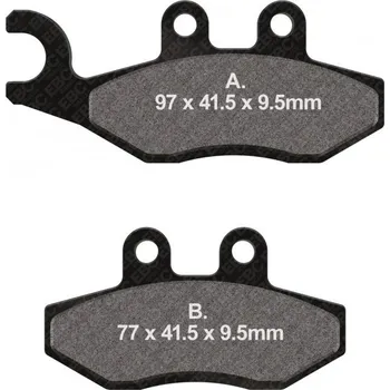 Brzdová destička Brzdové destičky EBC SFAC353