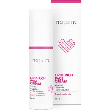 Pleťový krém Natuint Cosmetics Výživný pleťový krém s lipidy 50 ml