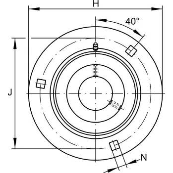 GRRY 30-VA INA Ložisková jednotka