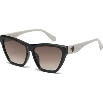 GISELLE CAT EYE dámské sluneční brýle se srdíčkem Bílé Giselle GSL22650s3
