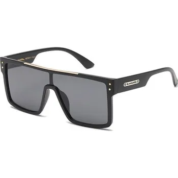 BIOHAZARD ploché Čtvercové sluneční brýle Černé, Barva Matná Biohazard BZ66311s1