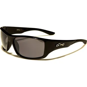 Sluneční brýle CHOPPERS Biker obdélníkové Sluneční brýle Černé Lesklé, Barva Stříbrná Olympic eyewear CP6681s2
