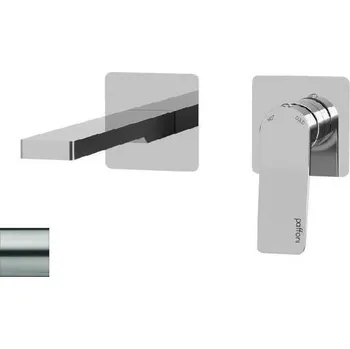 Vodovodní baterie Paffoni Tilt - Umyvadlová baterie pod omítku s tělesem, 2-otvorová instalace, nerez TI104ST70