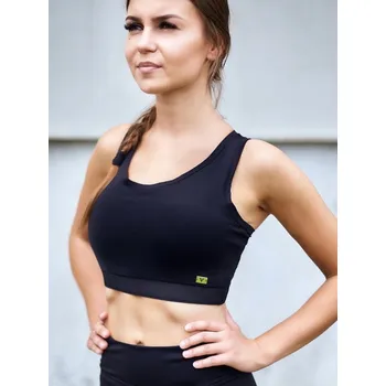 Podprsenka Sportovní podprsenka VSB 01 černá, VELIKOST L/XL