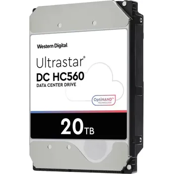 Ukládání dat WD Ultrastar DC HC560 20TB 3.5 HDD SAS TCG 512E TCG 7200RPM 0F38651/WUH722020BL5201