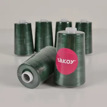 Overlock / coverlock polyesterová nit TKY 5000 barva smaragdová