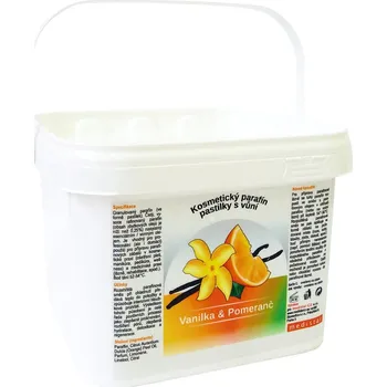 Medistar Parafín Pastilky kbelík 1,5kg Vanilka a Pomeranč