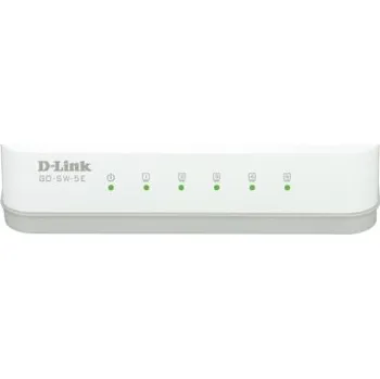 Switch D-Link GO-SW-5E síťový přepínač Nespravované Fast Ethernet (10/100) Bílá