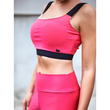 Podprsenka Sportovní podprsenka VSB 02 růžová, VELIKOST S/M